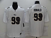Nike Rams 99 Aaron Donald White Shadow Logo Limited Jersey,baseball caps,new era cap wholesale,wholesale hats